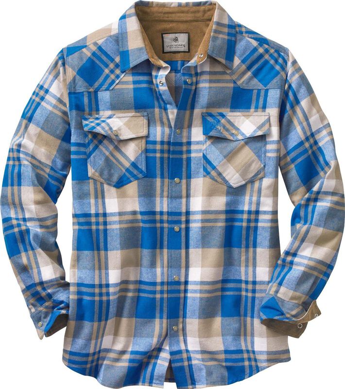 Men's Shotgun Western Flannel Shirt image number 0