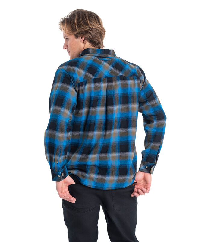 Men's Buck Camp Flannel Shirt image number 4