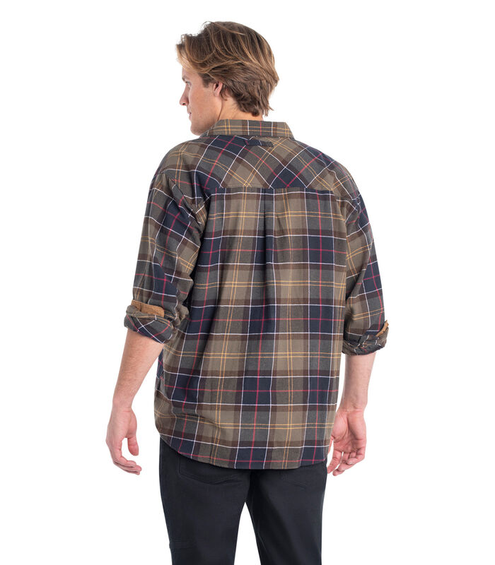 Men's Buck Camp Flannel Shirt image number 4