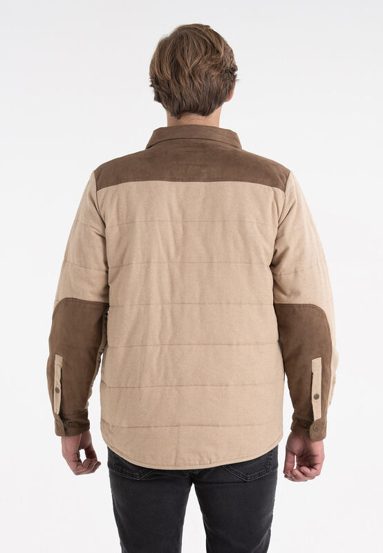 Men's High Caliber Quilted Shirt Jacket image number 3