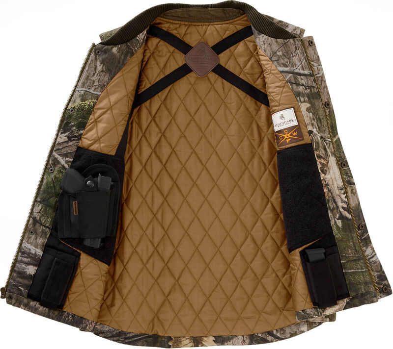 Men's Concealed Carry Canvas Cross Trail Vest image number 4