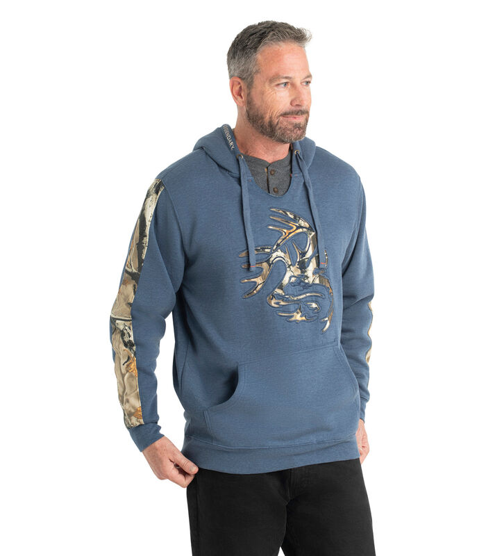 Men's Heavyweight Outfitter Camo Hoodie image number 3