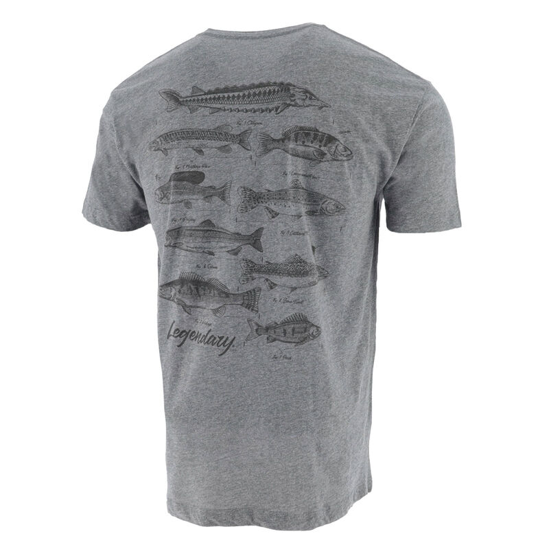 Men's Legendary Whitetails Short Sleeve Fish T-Shirt image number 1