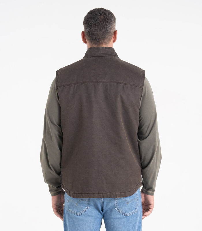 Men's Concealed Carry Journeyman Flannel Lined Vest image number 5