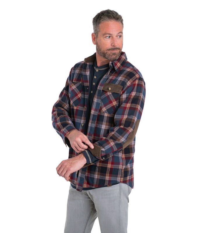 Men's Harbor Heavyweight Flannel Shirt image number 3