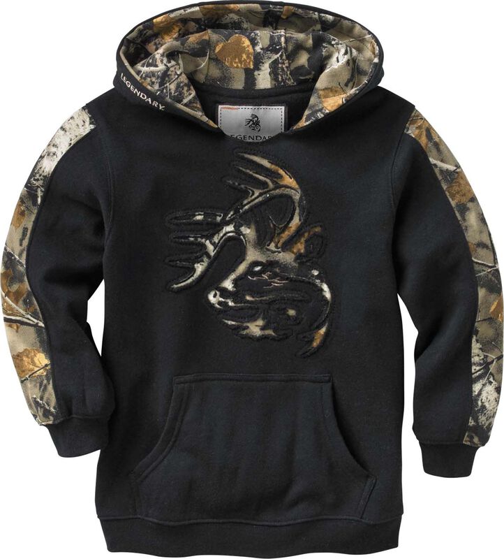 Kids Outfitter Camo Hoodie Sweatshirt image number 0