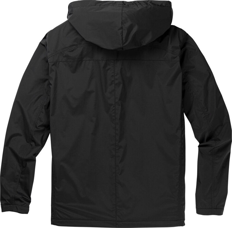 Men's Water Resistant Hooded Rain Jacket image number 1
