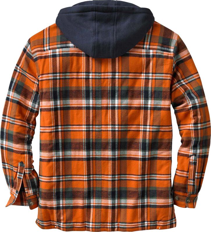 Men's Maplewood Hooded Flannel Shirt Jacket image number 1