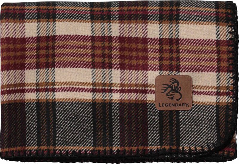 Cozy Wool Cabin Throw Blanket image number 1