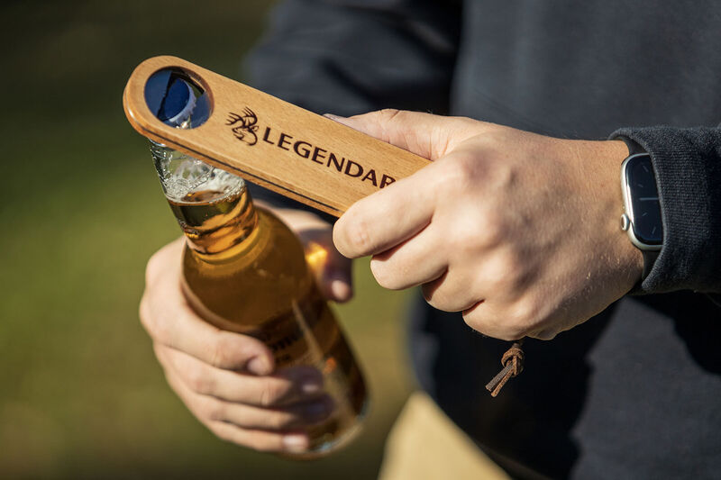 Legendary Heavy Duty Wooden Bottle Opener image number 2