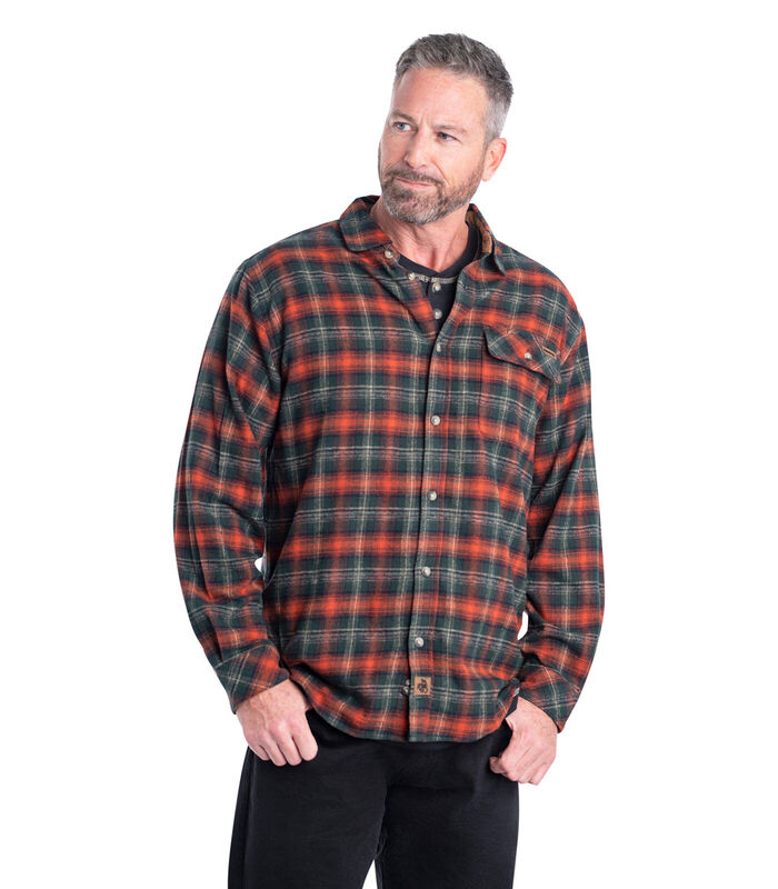 Men's Buck Camp Flannel Shirt image number 3