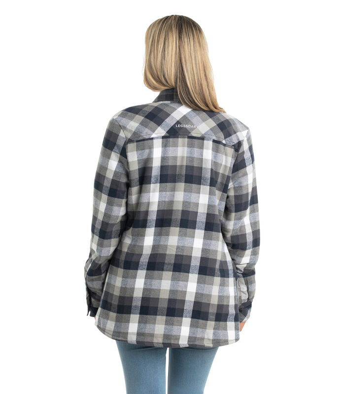 Women's Open Country Sherpa Lined Shirt Jacket image number 4