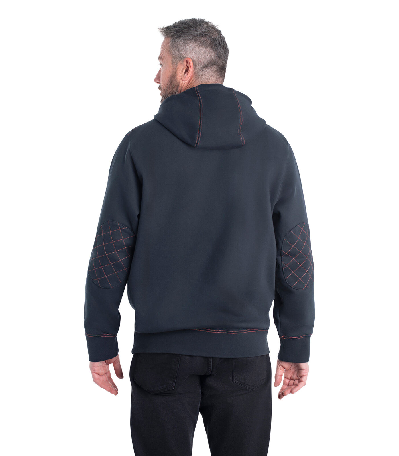 Men's Quarter Zip Action Hoodie | Heavy-Duty Fleece Sweatshirt for