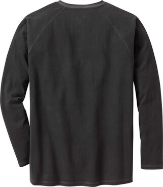 Men's Recluse Raglan Henley Long Sleeve Shirt