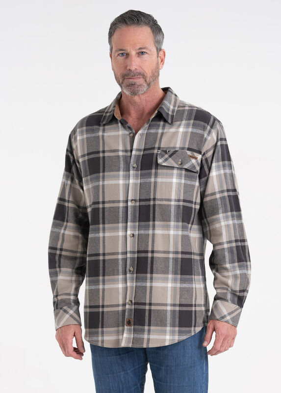 Men's Buck Camp Flannel Shirt image number 3