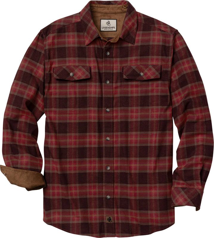 Men's Legendary Stretch Casual Flannel Shirt image number 0