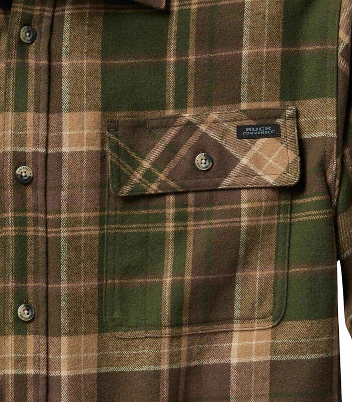 Men's Buck Commander Legacy Flannel Shirt image number 2