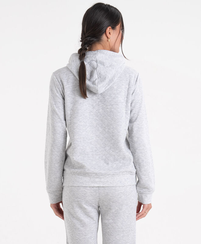Women's Half Zip Performance Quilted Comfort Hoodie image number 4