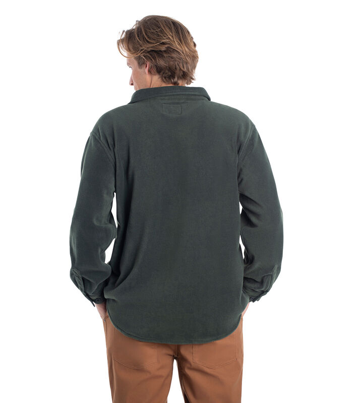Men's Heavyweight Navigator Fleece Shirt image number 3