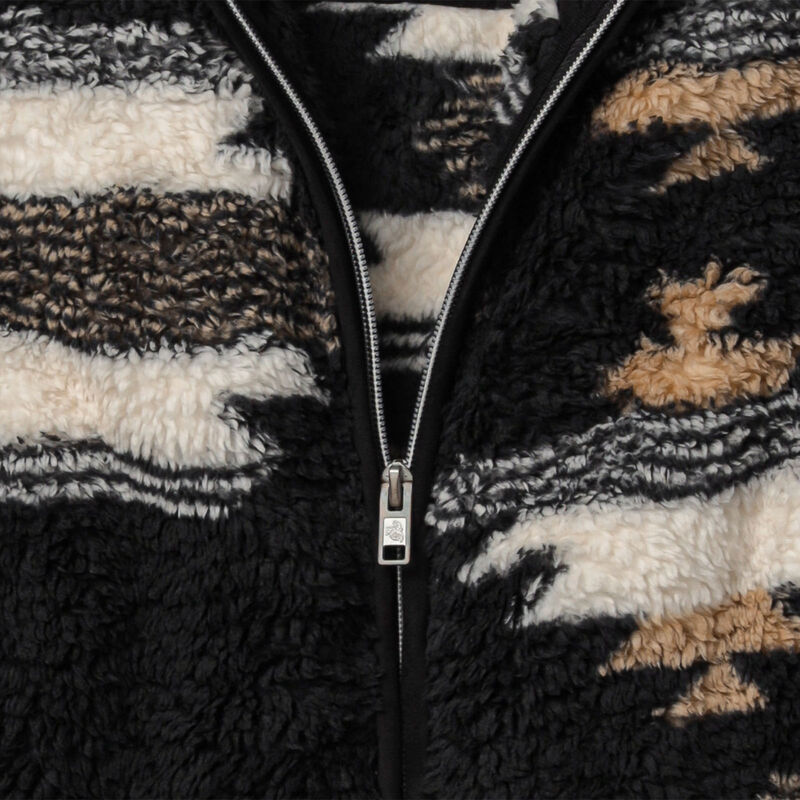 Women's Fuzzy Hide Fleece Hooded Vest image number 2