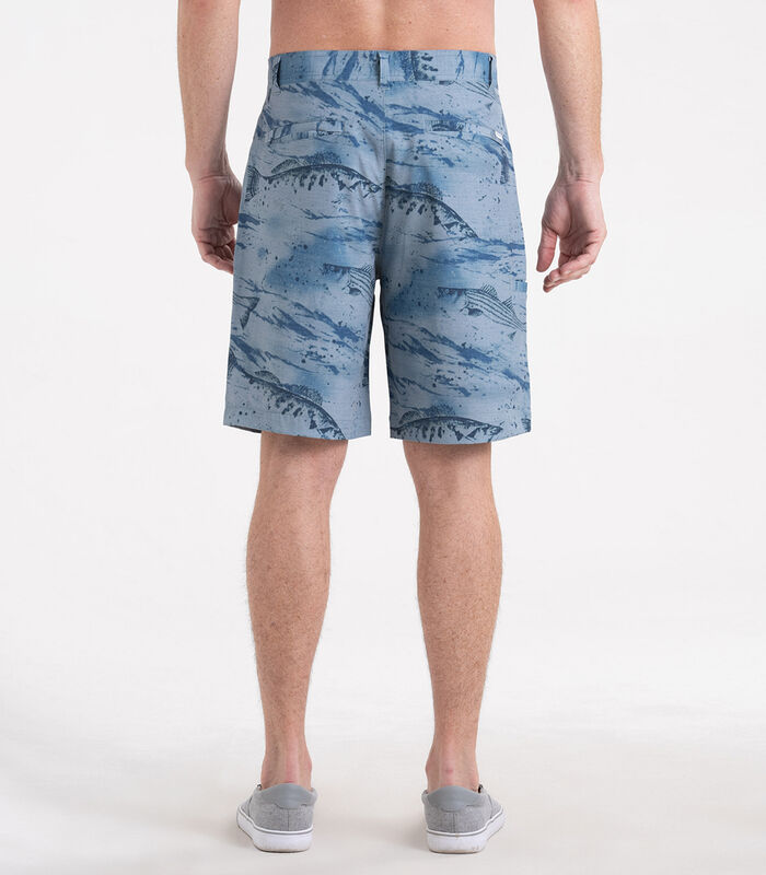 Men's Eco Print 9 Inch Inseam Boardshort image number 4