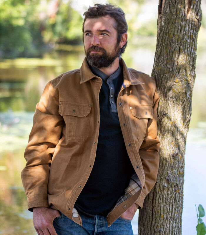 Men's Concealed Carry Journeyman Shirt Jacket image number 4