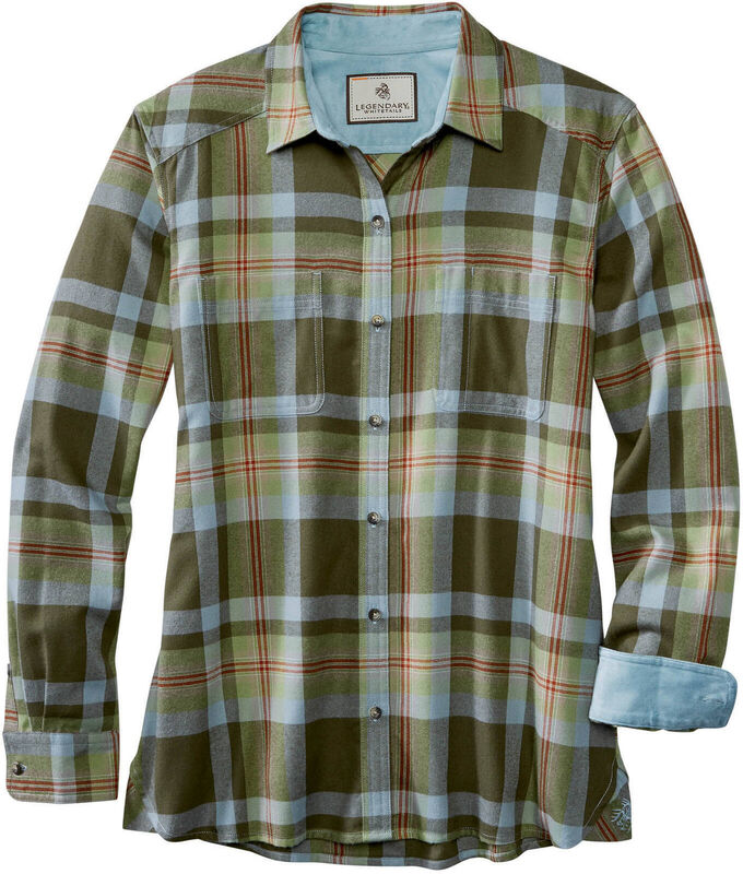 Women's Legendary Comfort Fit Flannel Shirt image number 0