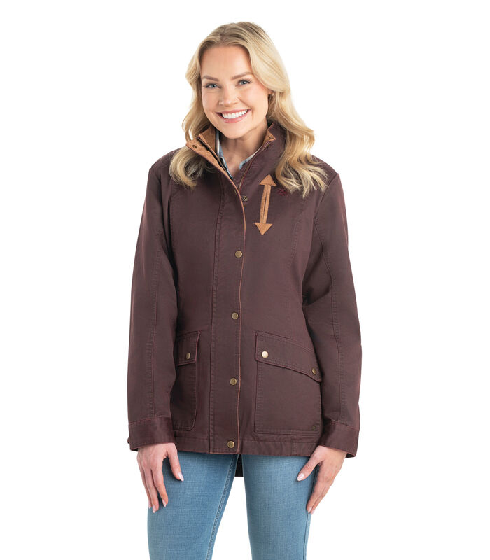 Women's Saddle Country Shirt Jacket image number 2