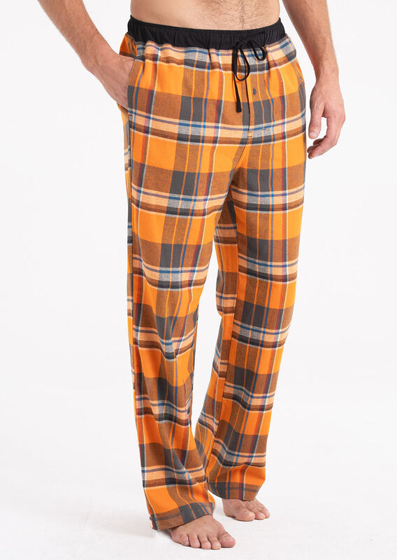 Men’s Flannel Plaid Sleep Pants image number 0