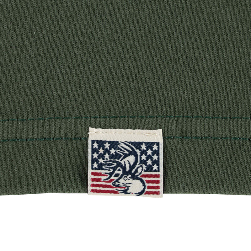 Men's Stag Lineup Long Sleeve T Shirt Made in the USA image number 4