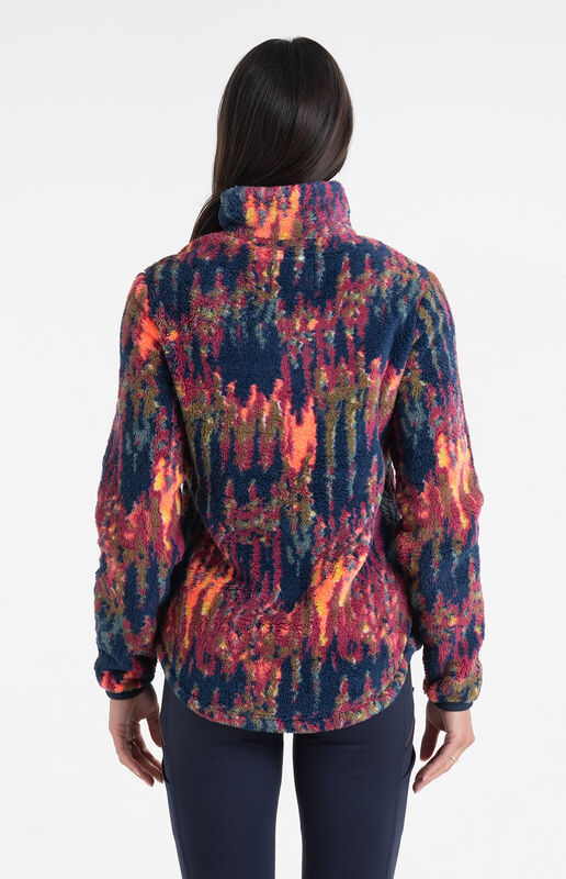 Women's Fuzzy Hide Fleece Pullover image number 4