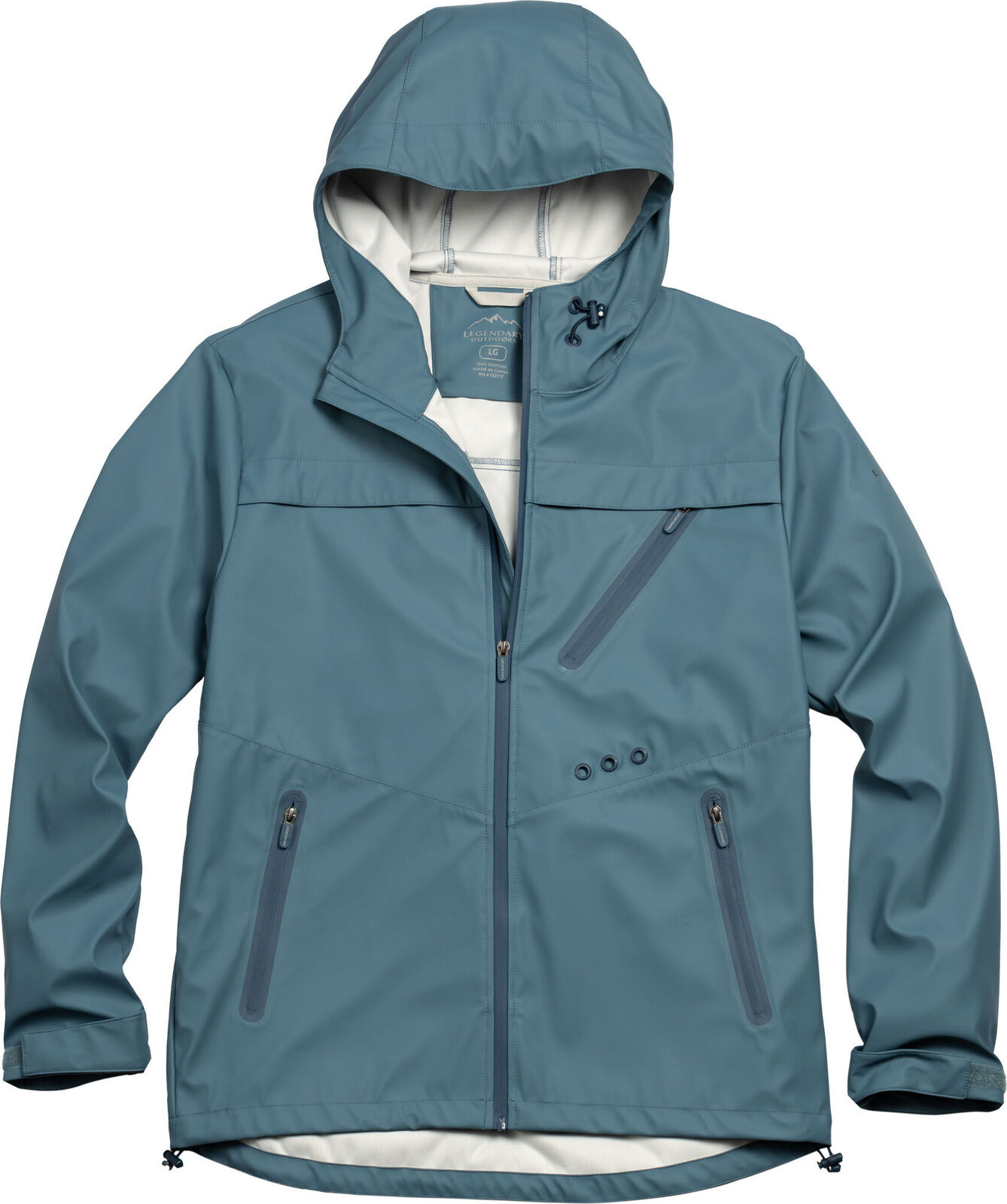 Men's Water-Resistant Fishing Jacket | Windproof Raincoat