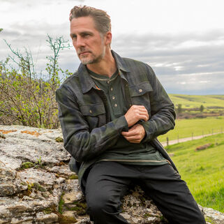 Men's Archer Thermal Lined Flannel Shirt Jacket