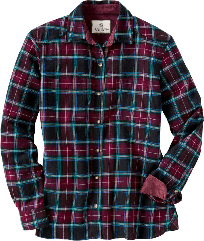 Women's Legendary Comfort Fit Flannel Shirt image number 0
