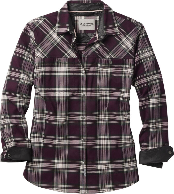 Women's Comfortable Performance Flannel Shirt image number 0