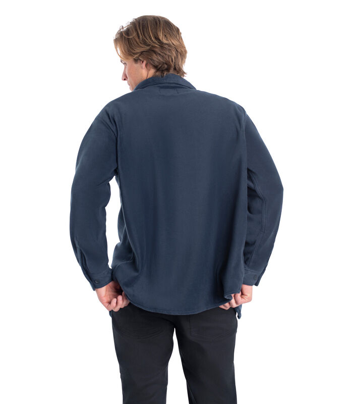 Men's Heavyweight Navigator Fleece Shirt image number 3