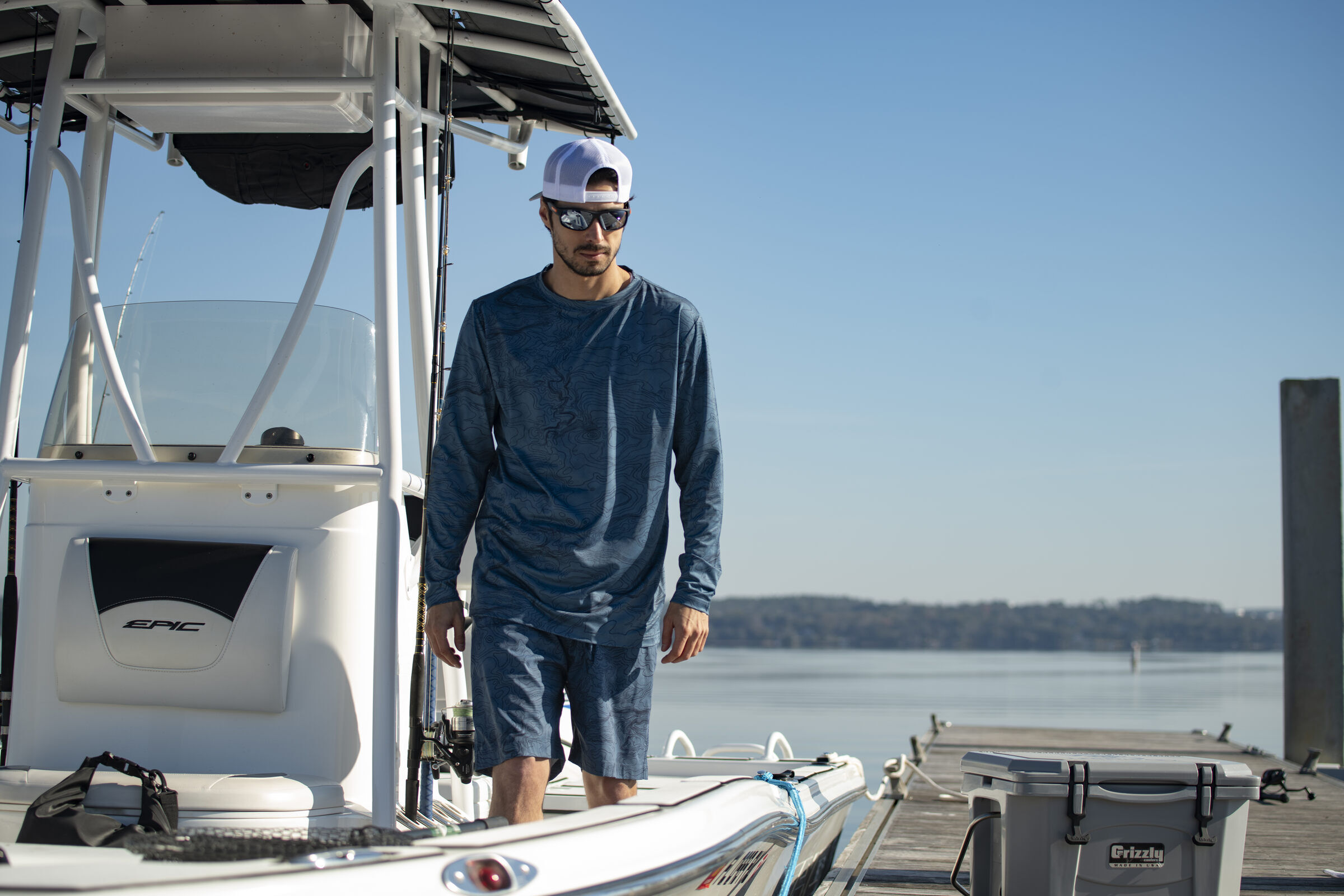 Men's Quick-Dry UPF Long Sleeve Shirt | Sun Protection UPF 50+