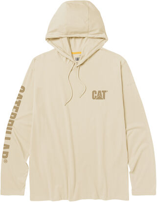 Men's UPF Hooded Banner Long Sleeve T-Shirt