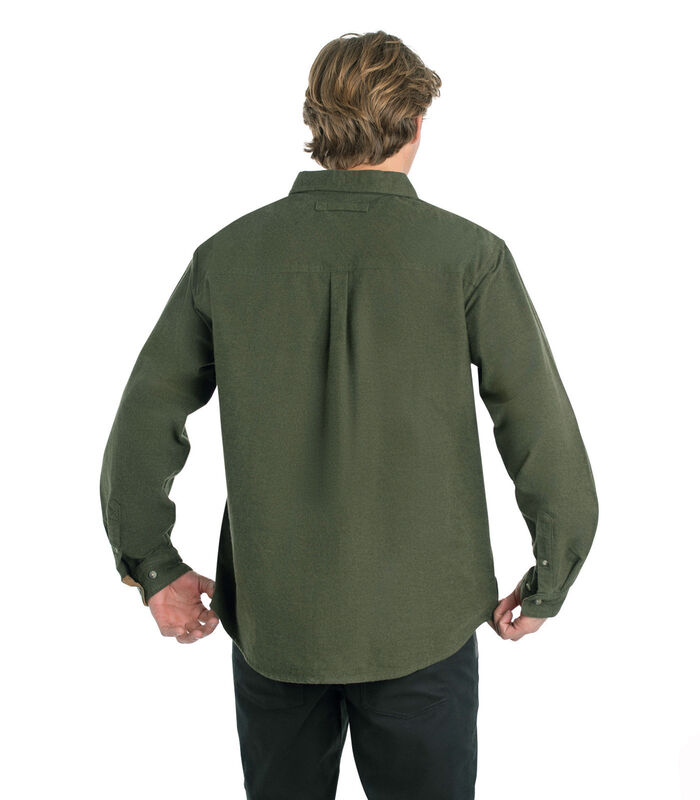 Men's Buck Camp Flannel Shirt image number 4