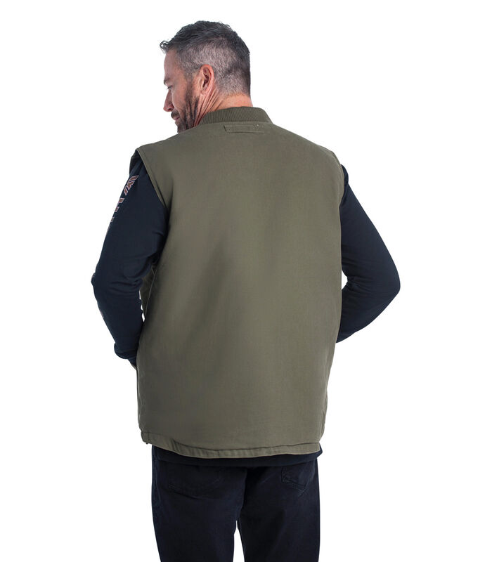 Men's Canvas Cross Trail Workwear Vest image number 4