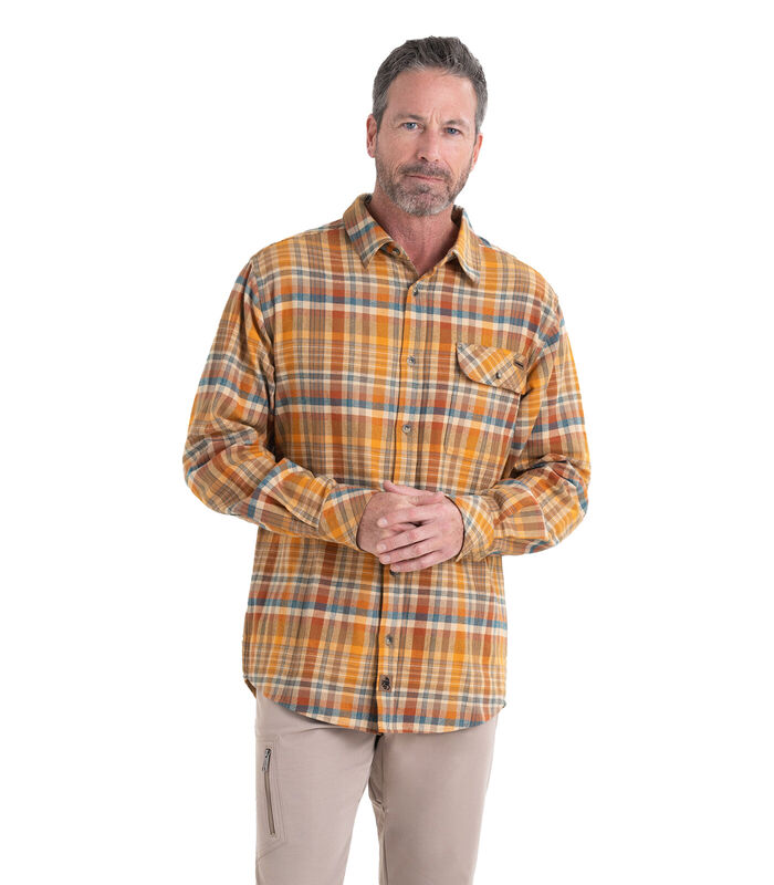 Men's Buck Camp Flannel Shirt image number 3