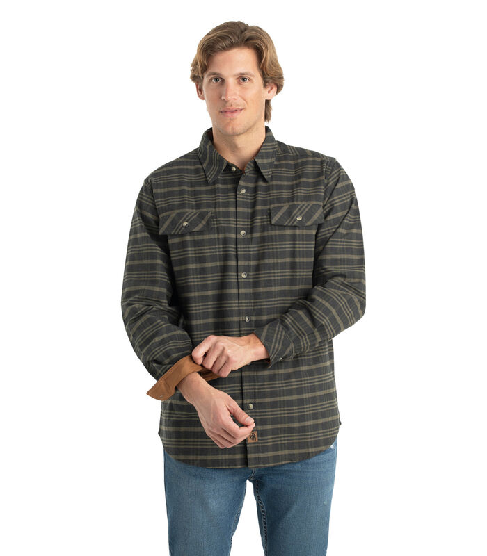 Men's Legendary Stretch Casual Flannel Shirt image number 3