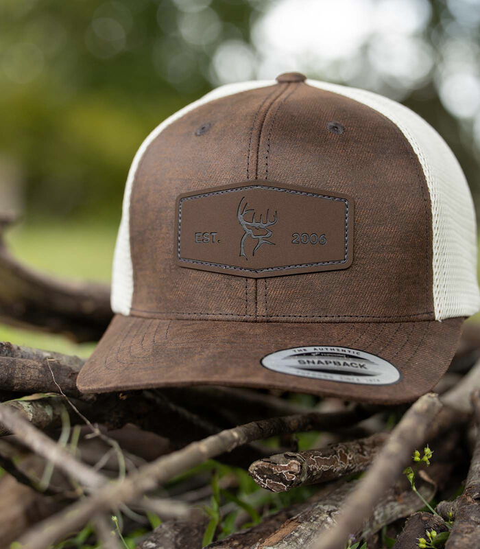 Buck Commander Waxed Cotton Leather Patch Hat image number 6