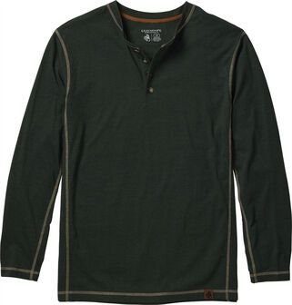 Men's Maverick Slub Henley Long Sleeve Shirt