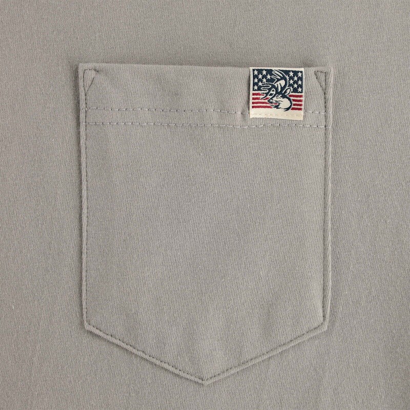 Men's Flag Stag LS T Shirt Made in the USA image number 3