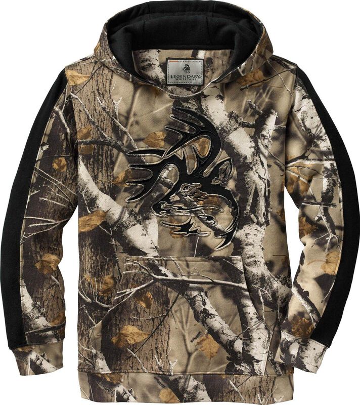 Kids Outfitter Camo Hoodie Sweatshirt image number 0