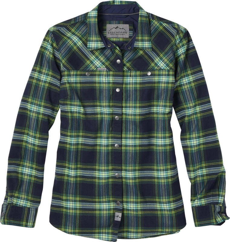 Women's Comfortable Performance Flannel Shirt image number 0