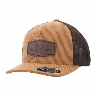 Buck Commander Corduroy Leather Patch Hat