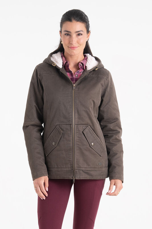 Women's Open Range Berber Lined Hooded Jacket image number 2