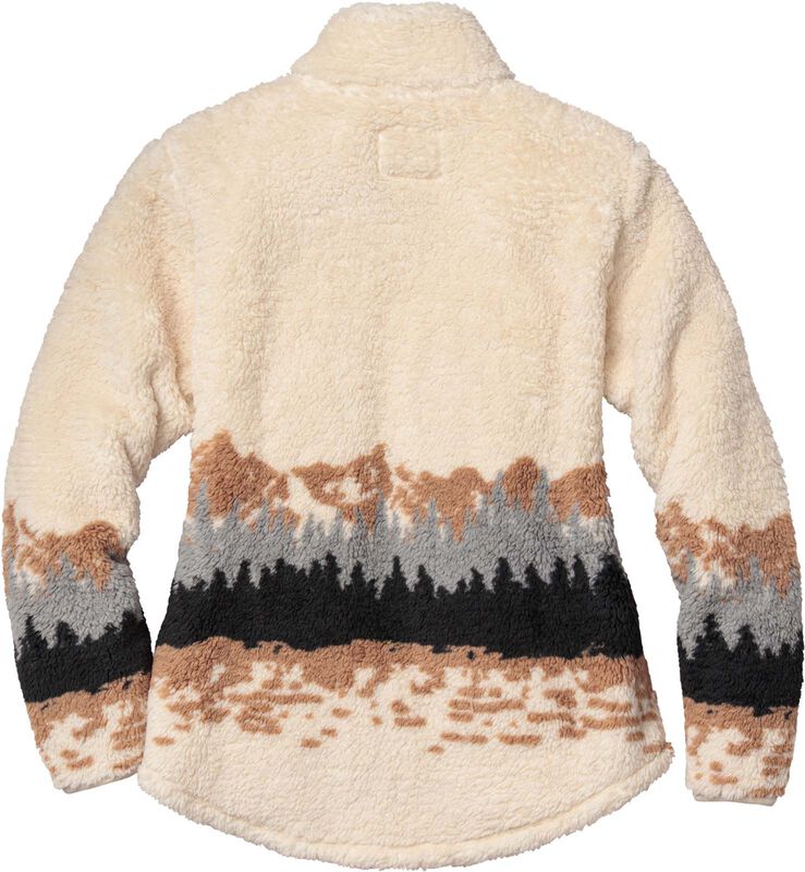 Women's Fuzzy Hide Fleece Pullover image number 1